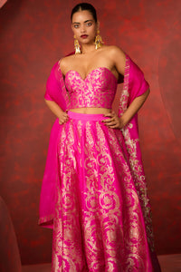 Forget Me Not Lehenga Pink