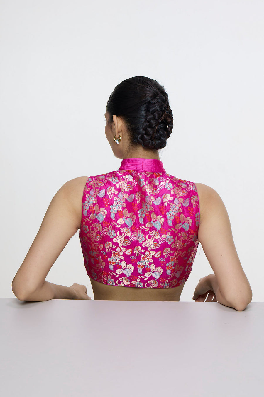 Handwoven Roseate Blouse