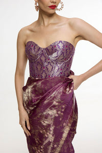 Handwoven Cocoa Brown Saree