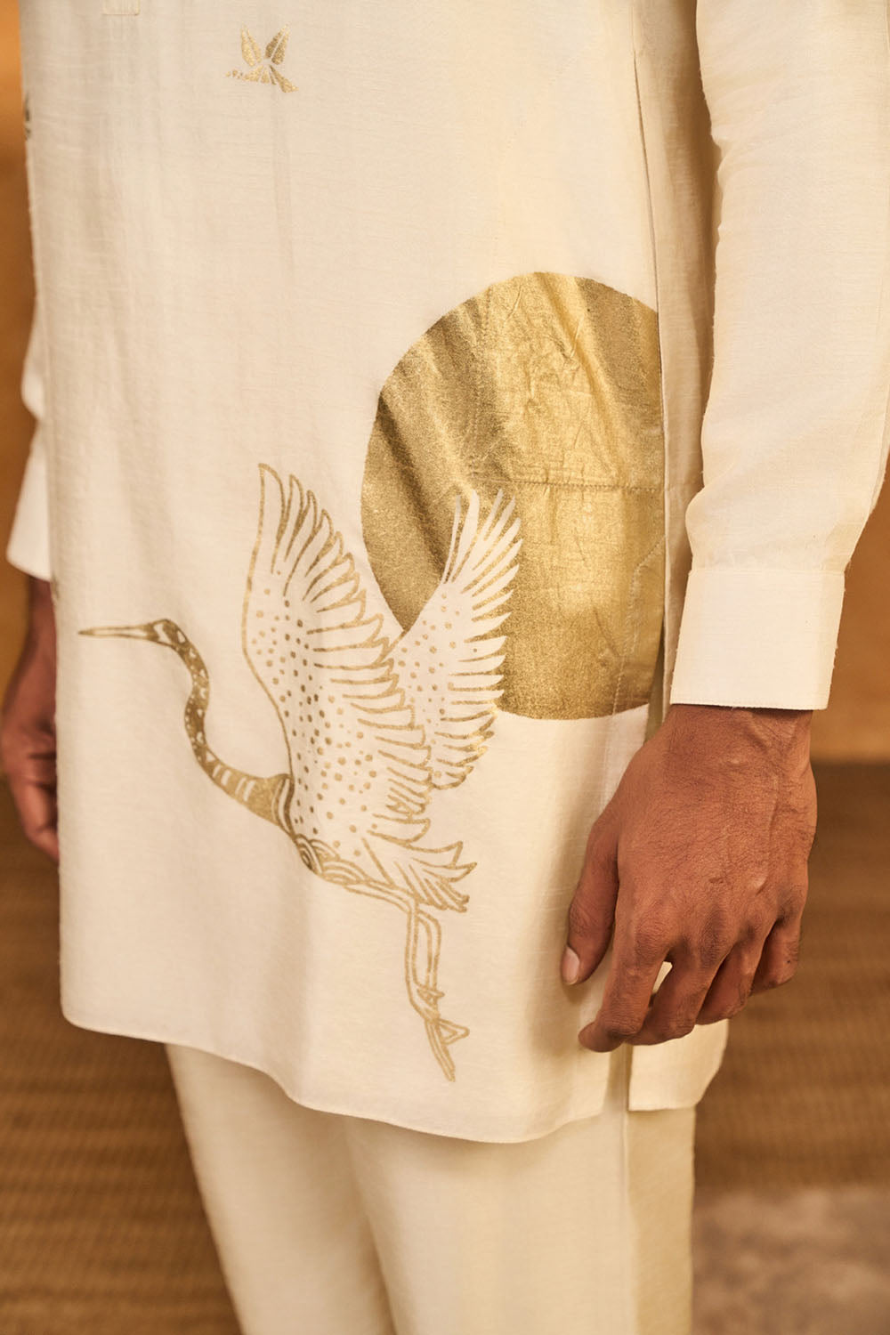 Ivory Crane Dawn Kurta Set