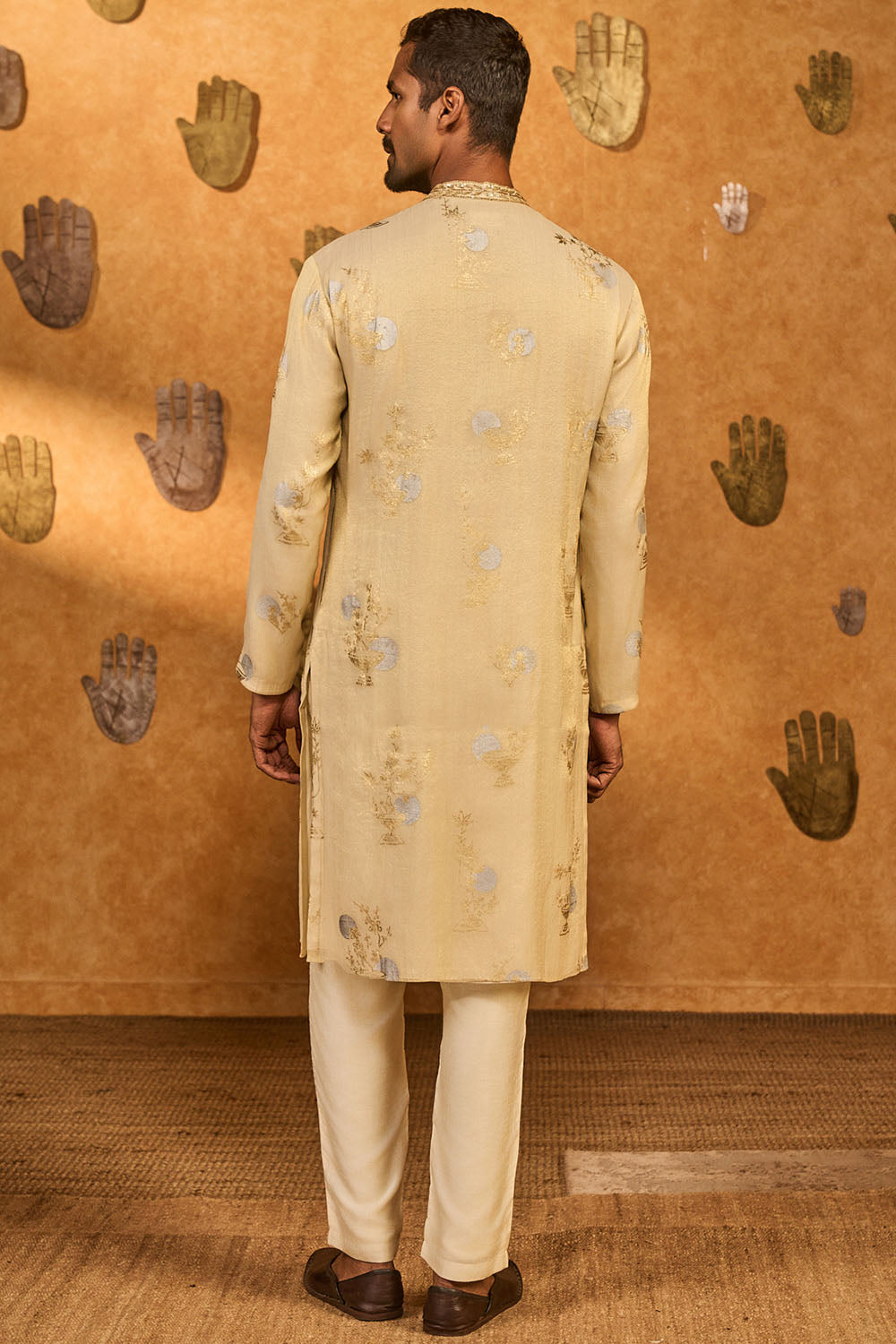 Ivory Moon Garden Kurta Set