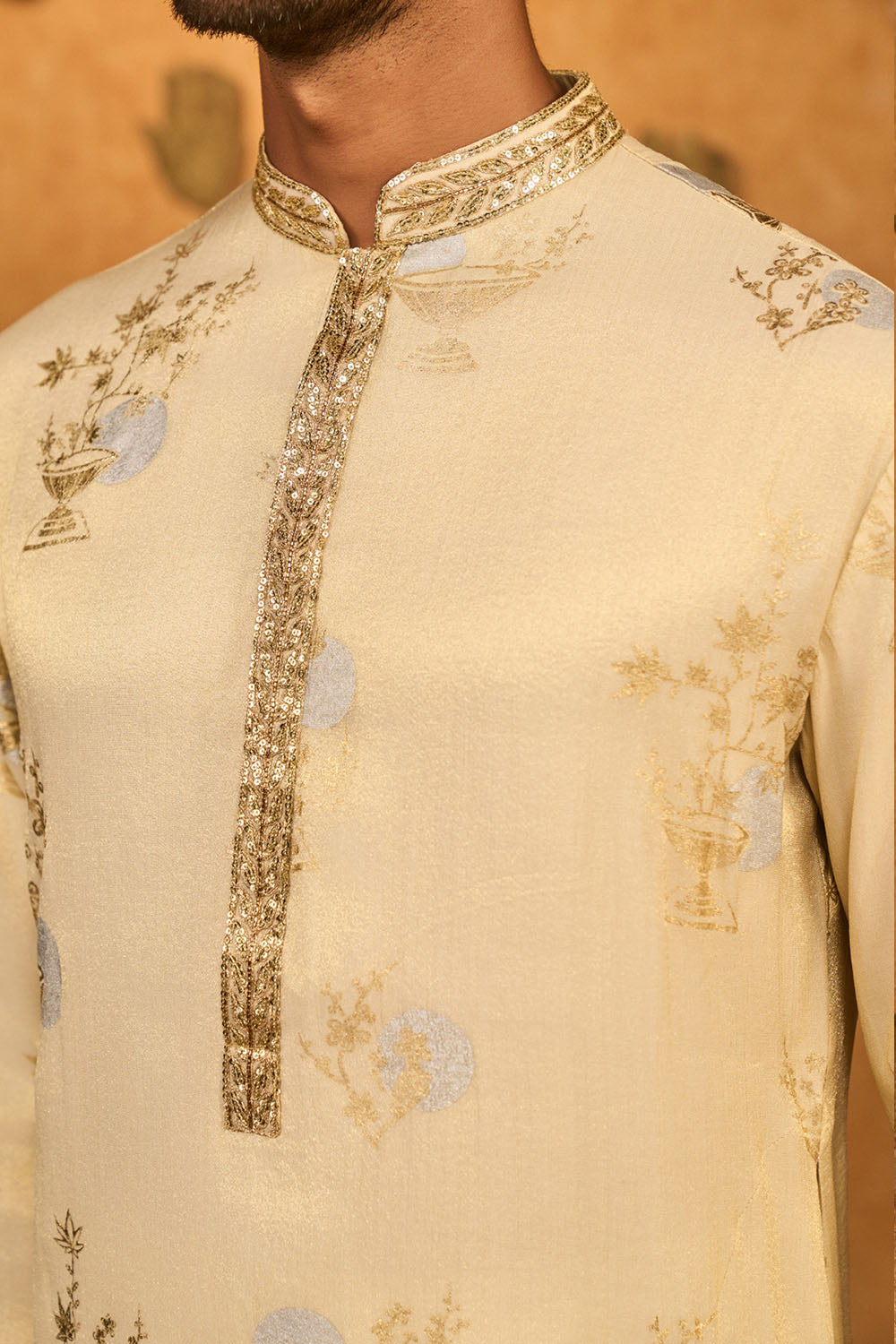 Ivory Moon Garden Kurta Set