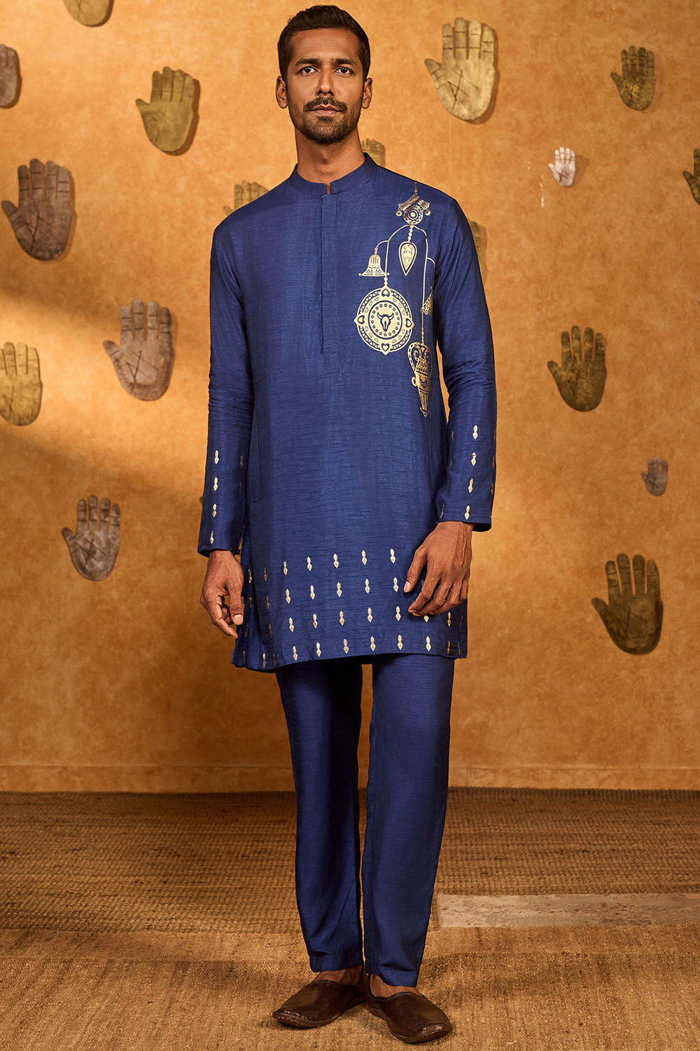 Sapphire Trinklet And Pots Kurta Set