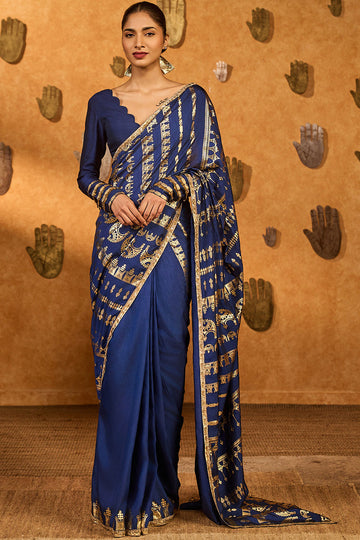 Sapphire Midas Touch Saree