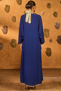 Sapphire Tribal Whisper Kaftan