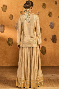 Oatmeal Crane Dawn Skirt Set