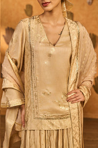 Oatmeal Crane Dawn Skirt Set