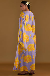 Lilac Sunshine Mimosa Cover-Up Kaftan