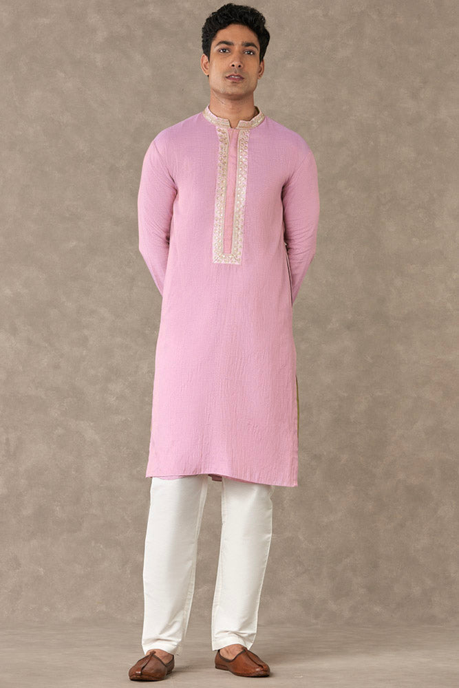 Dusty Pink Kurta Set