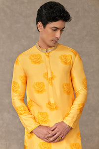 Yellow Gulaab Kurta