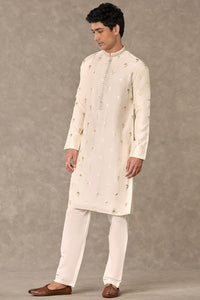 Ivory Wine Garden Kurta