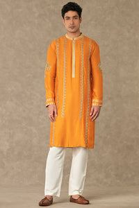 Rust Kalpataru Kurta Set