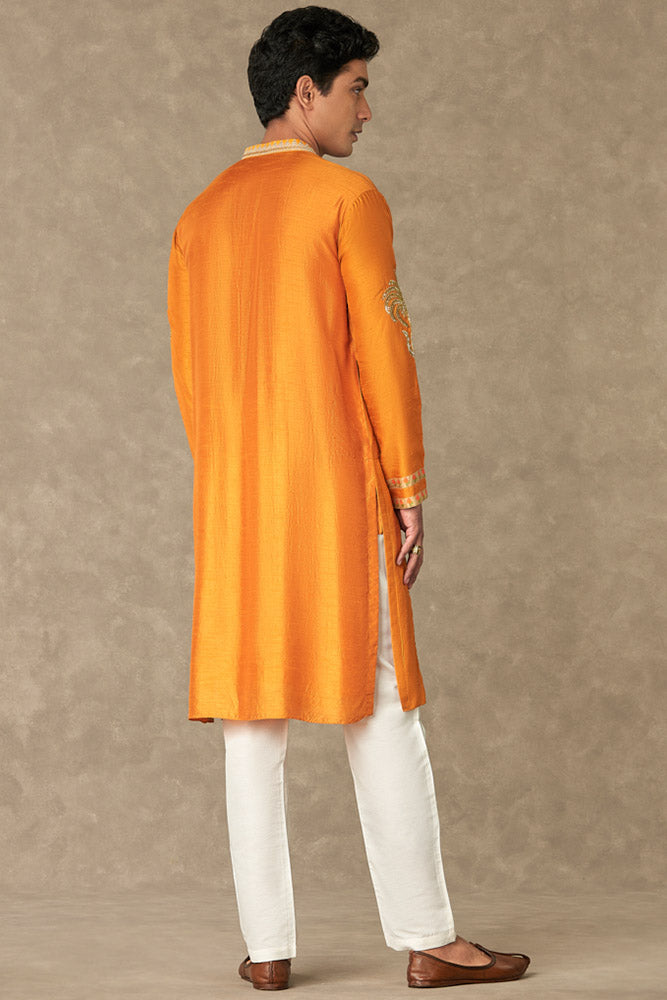 Rust Kalpataru Kurta Set