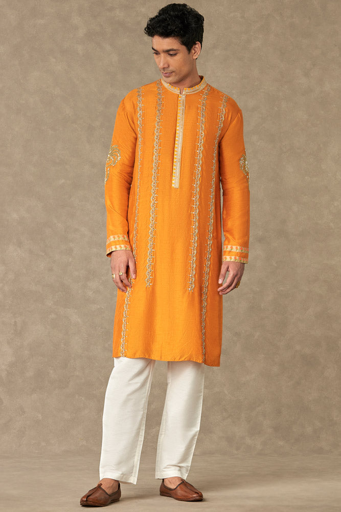 Rust Kalpataru Kurta