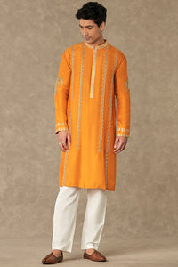 Rust Kalpataru Kurta