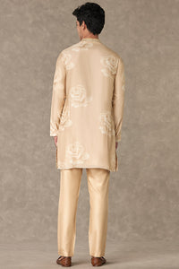 Beige Gulaab Kurta