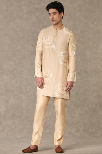 Beige Gulaab Kurta Set