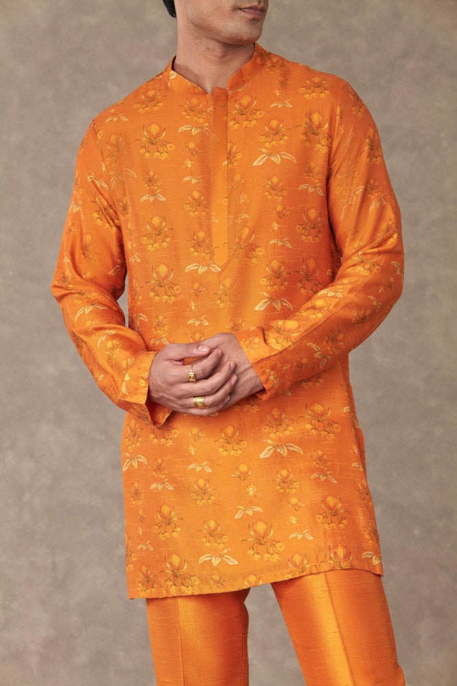 Rust Narangi Kurta