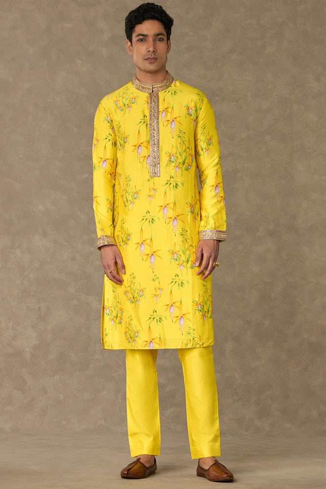 Lemon Yellow Juhi Kurta Set