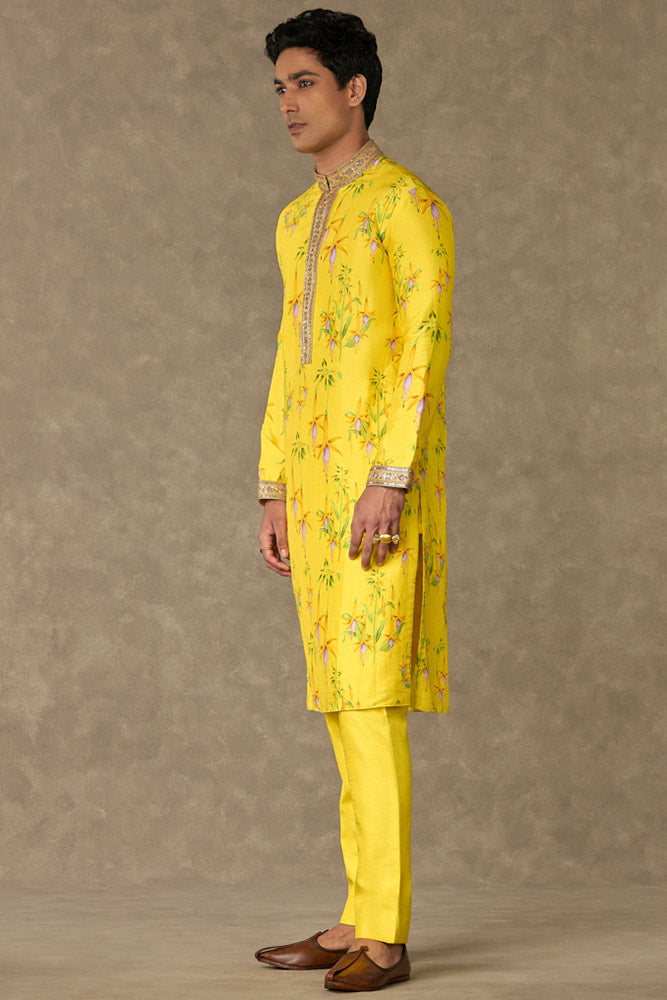 Lemon Yellow Juhi Kurta Set