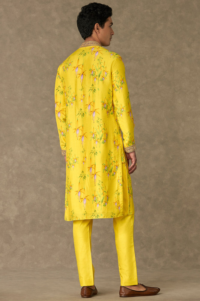 Lemon Yellow Juhi Kurta Set