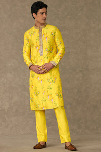 Lemon Yellow Juhi Kurta