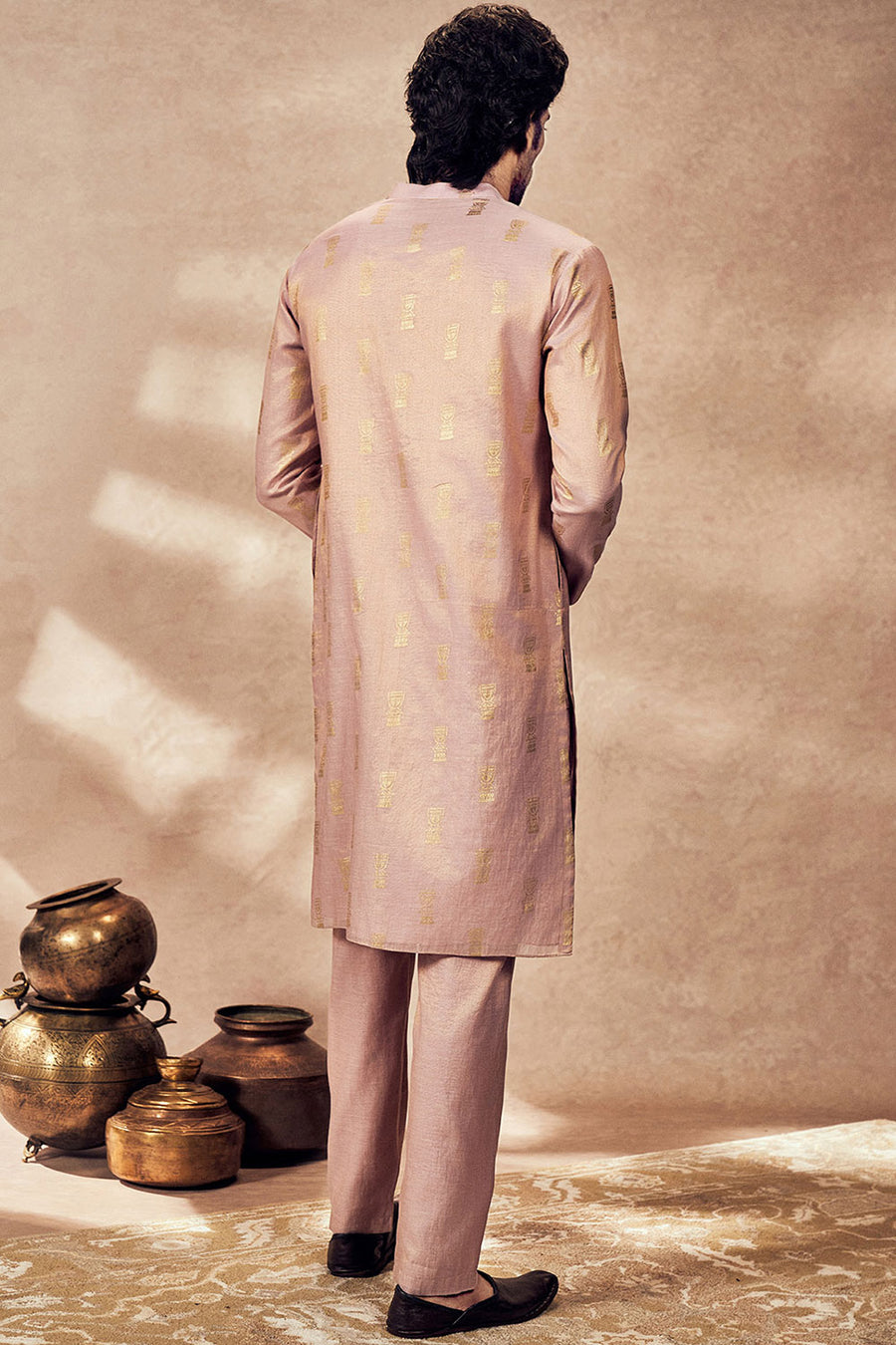 Lilac Timber Tribe Kurta