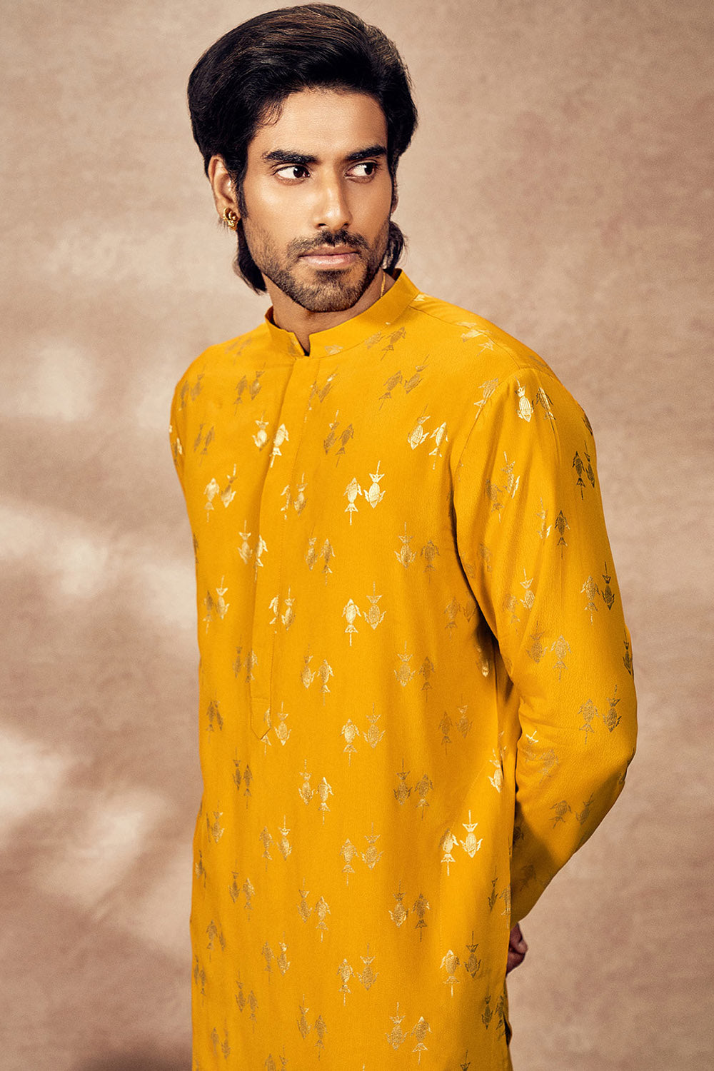 Yellow Mystic Kurta