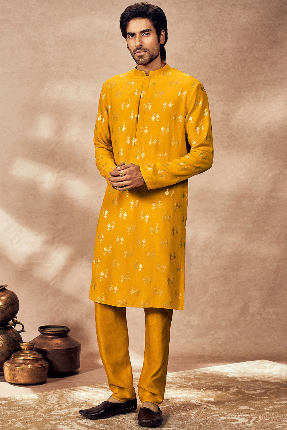 Yellow Mystic Kurta