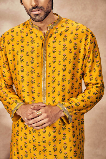 Yellow Pixie Dust Kurta