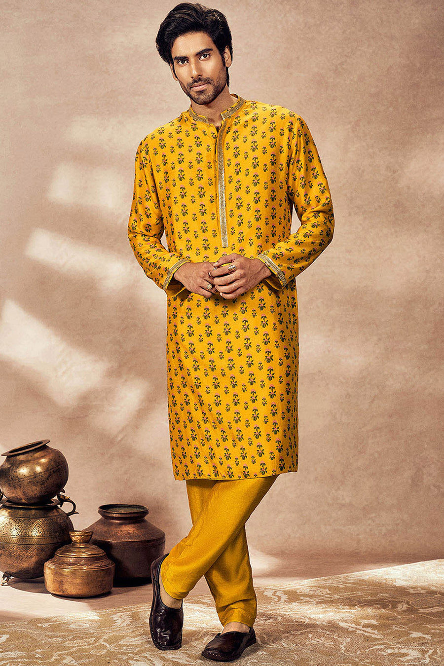 Yellow Pixie Dust Kurta Set