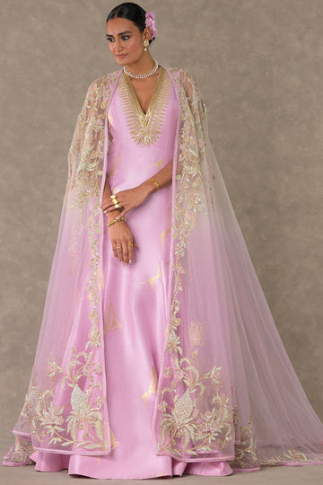Barfi Pink 'Son-Chidiya' Gown Set