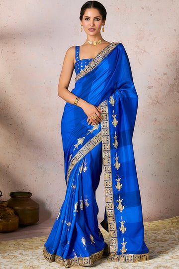 Blue Mystic Saree