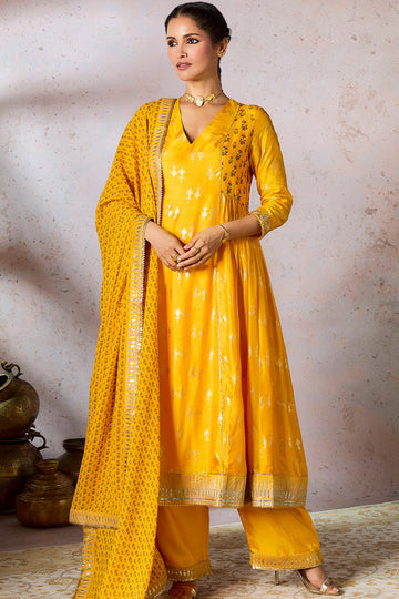 Yellow Mystic Kurta Set