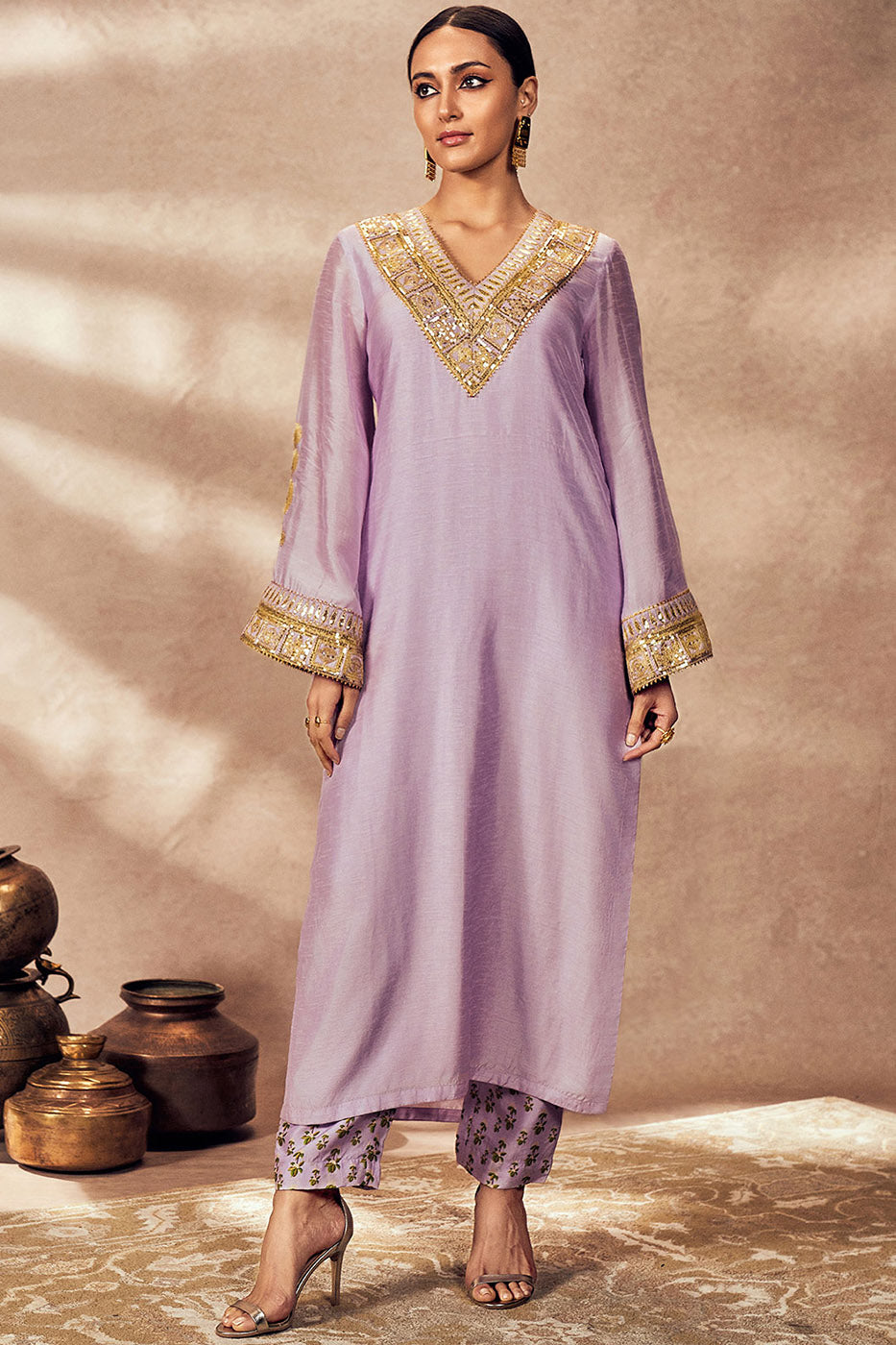 Lilac Pixie Dust Tunic Set