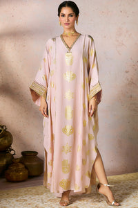 Baby Pink Trinkets Kaftan