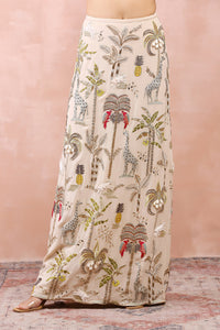 Stone Embroidered Choli And Skirt