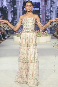 Anam Embroidered Corset Choli & Sharara