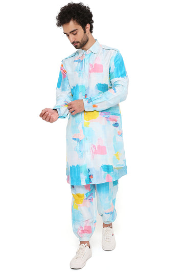 Gustav Kurta and Jogger Set