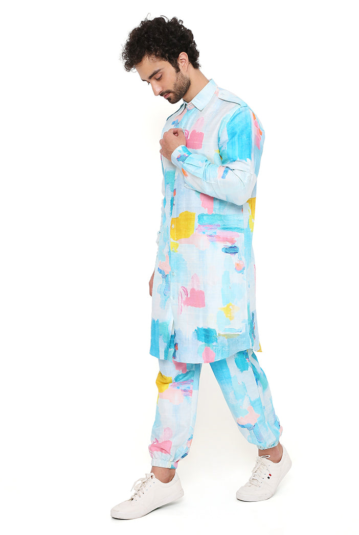 Gustav Kurta and Jogger Set