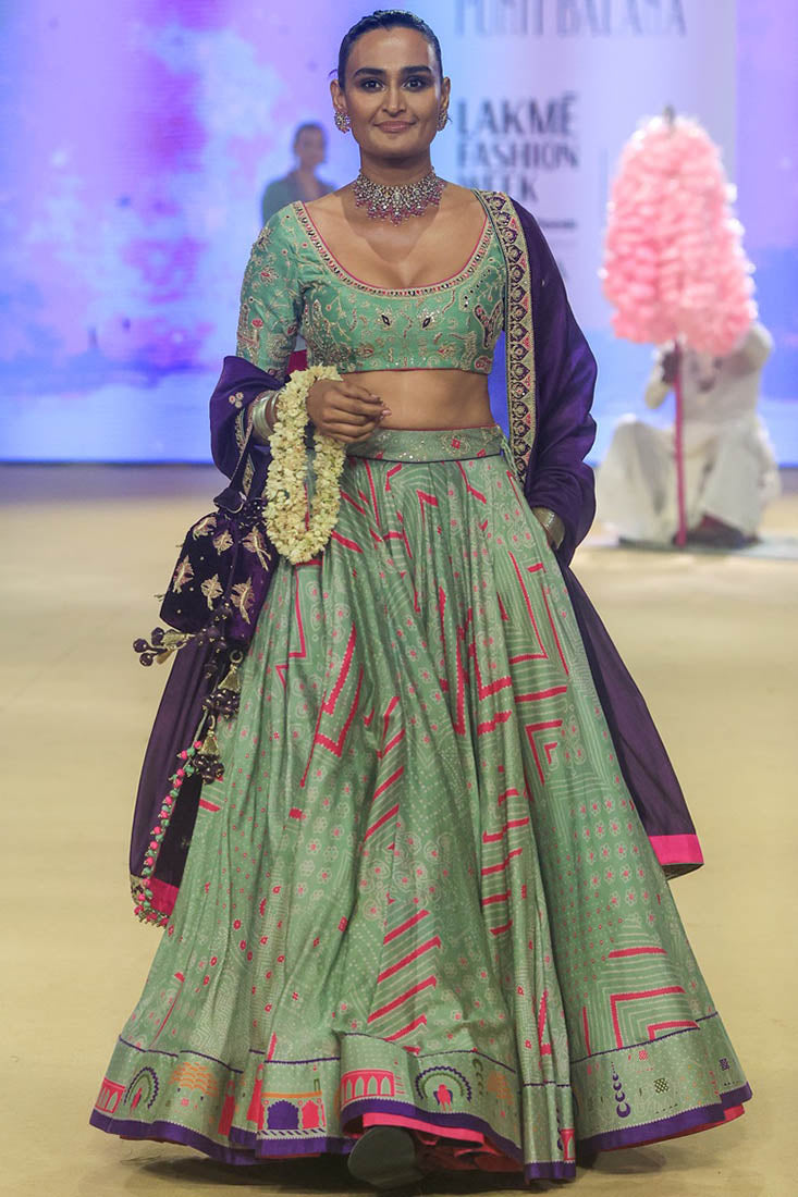 Johari Lehenga Set