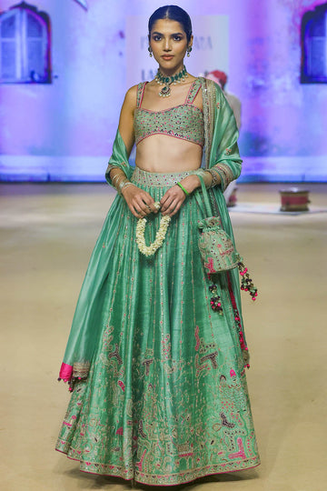 The Sage Johari Lehenga Set