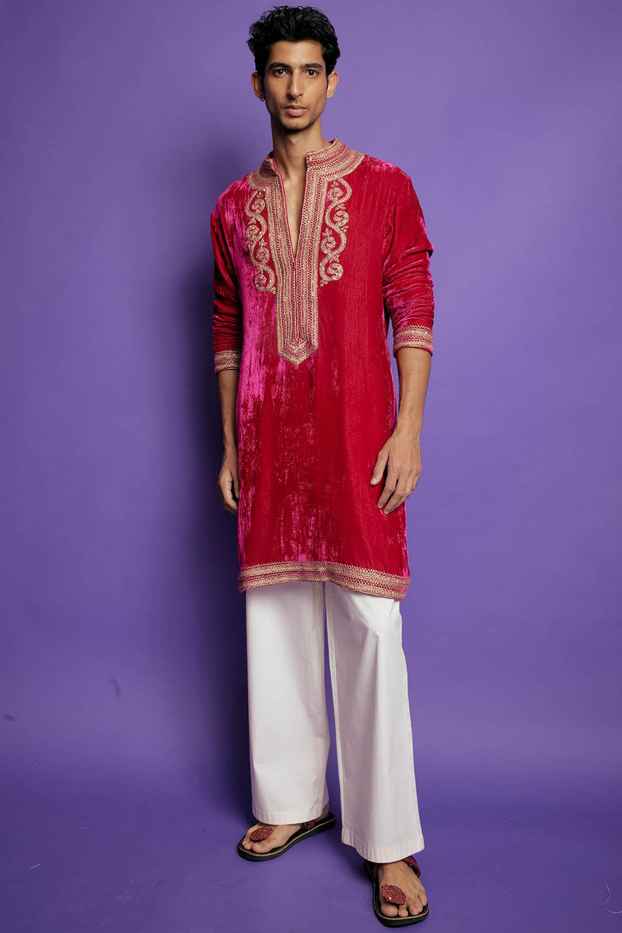 Gulabi Gulaal Kurta Set