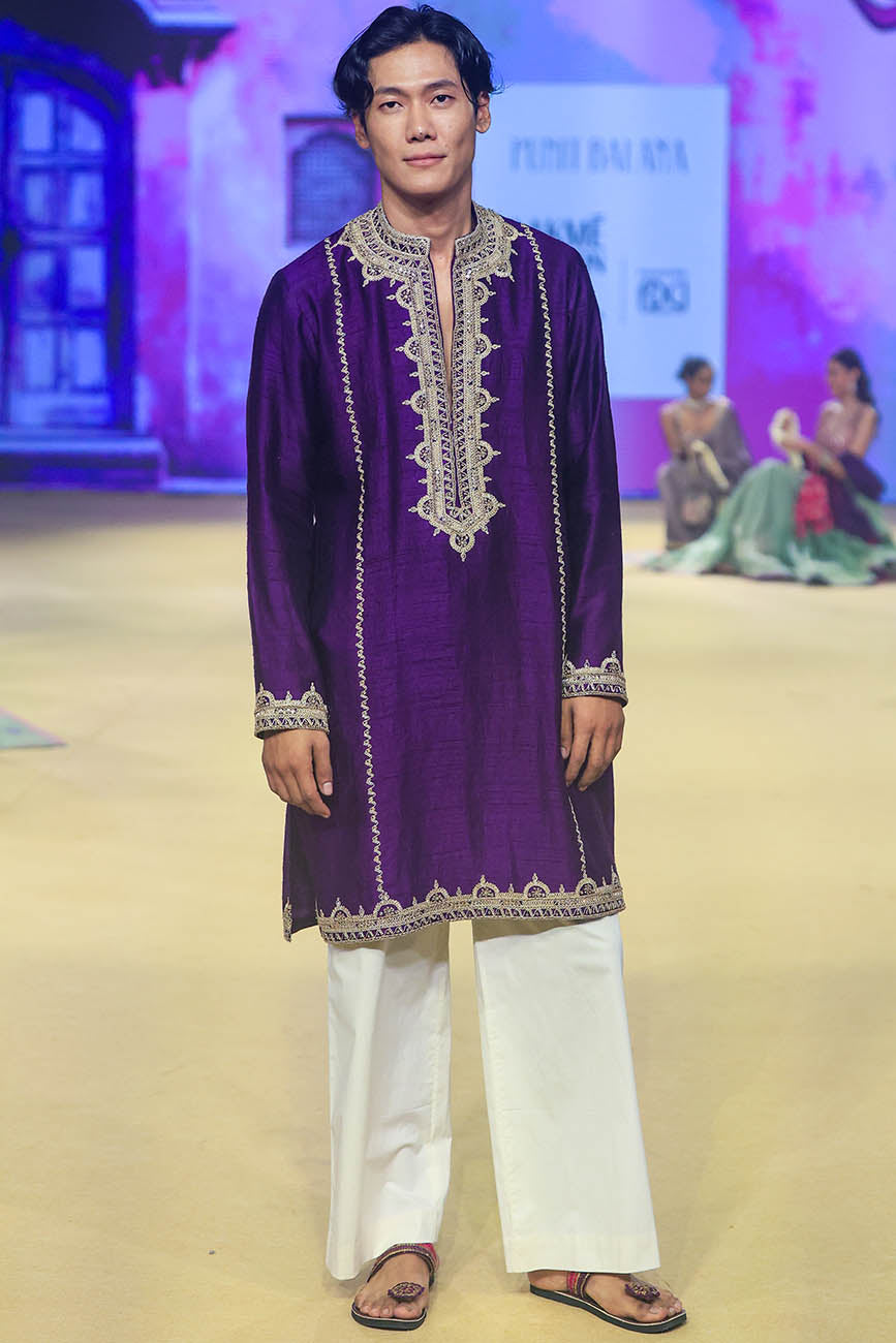 Baingani Kurta Set