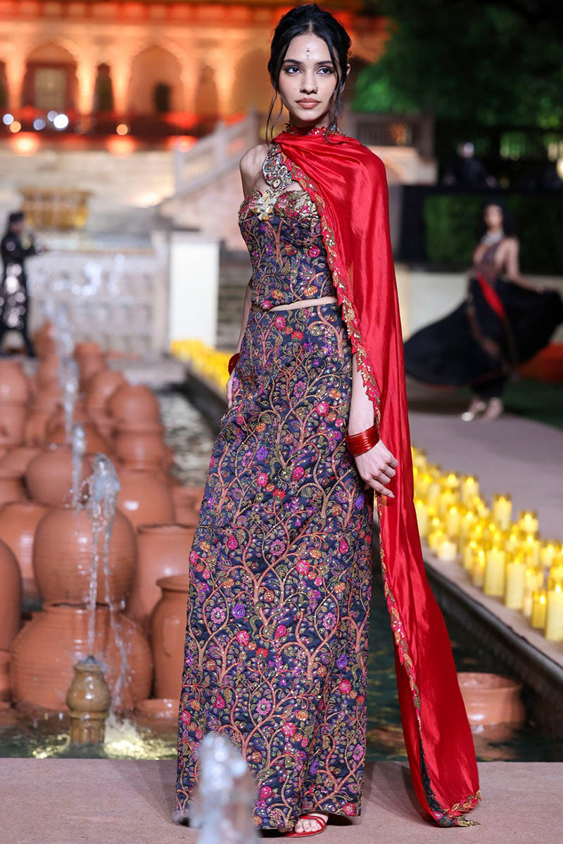 Amer Corset Skirt Set