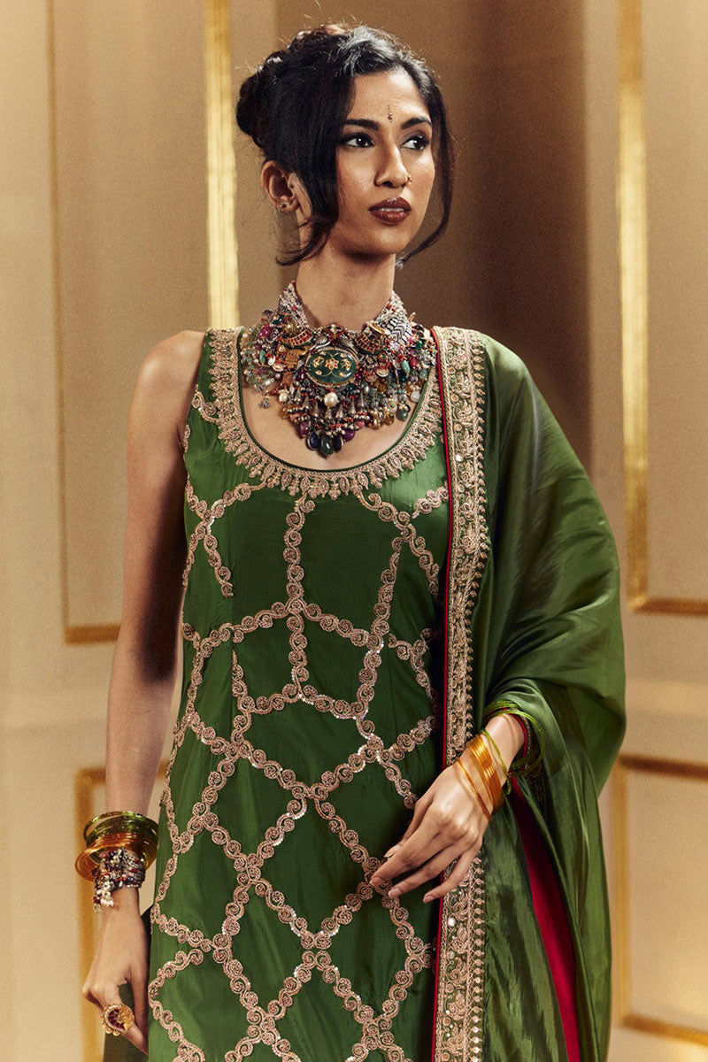 Kaccha Aam Kurta Set