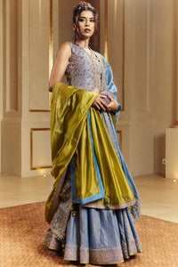 Waistcoat Lehenga Set