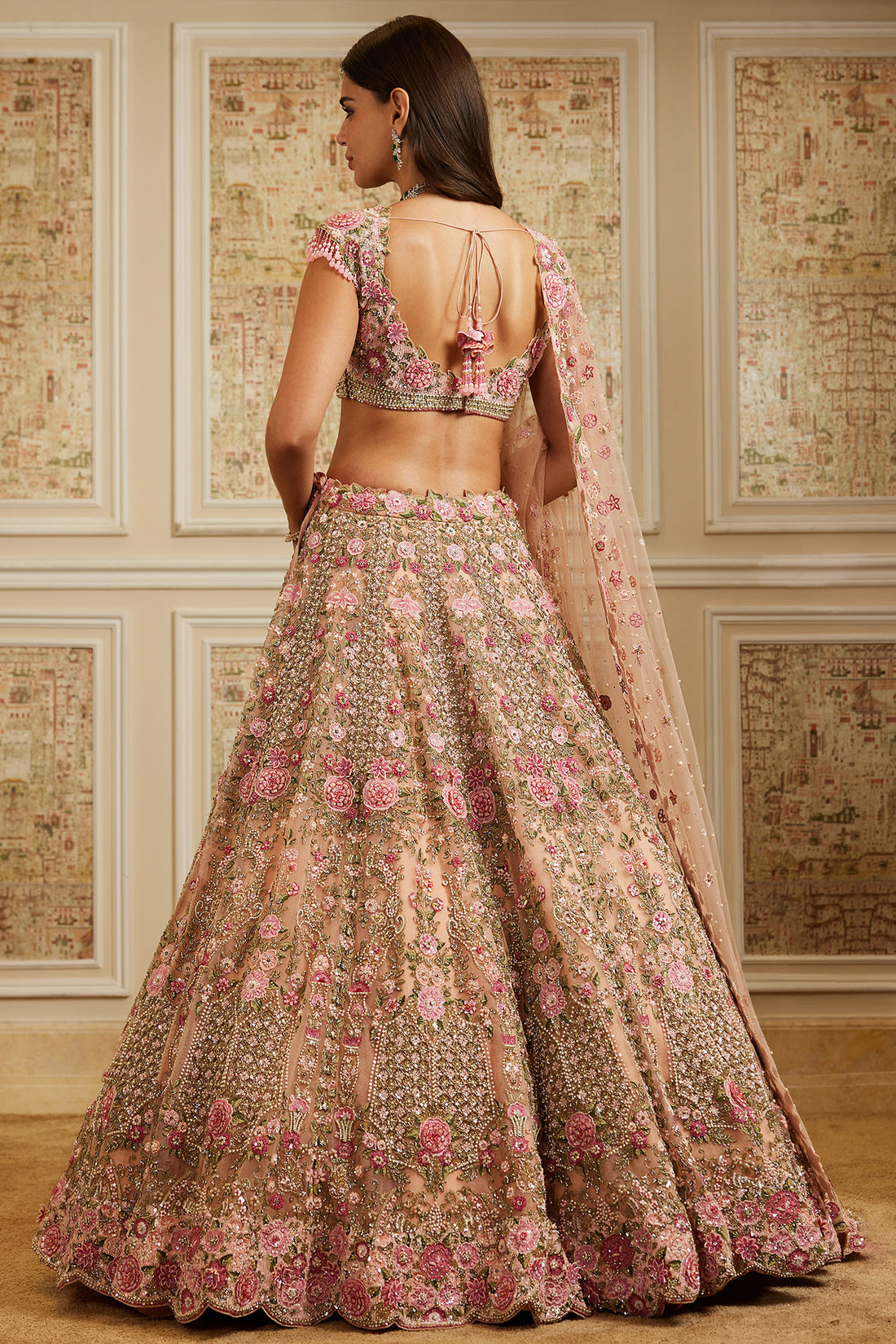 Ameera Pink Lehenga Set