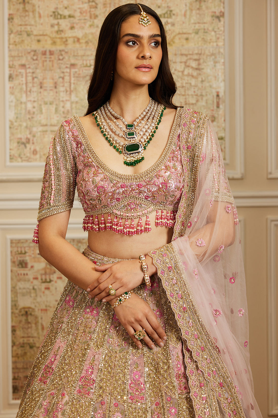 Jazira Pink Lehenga Set