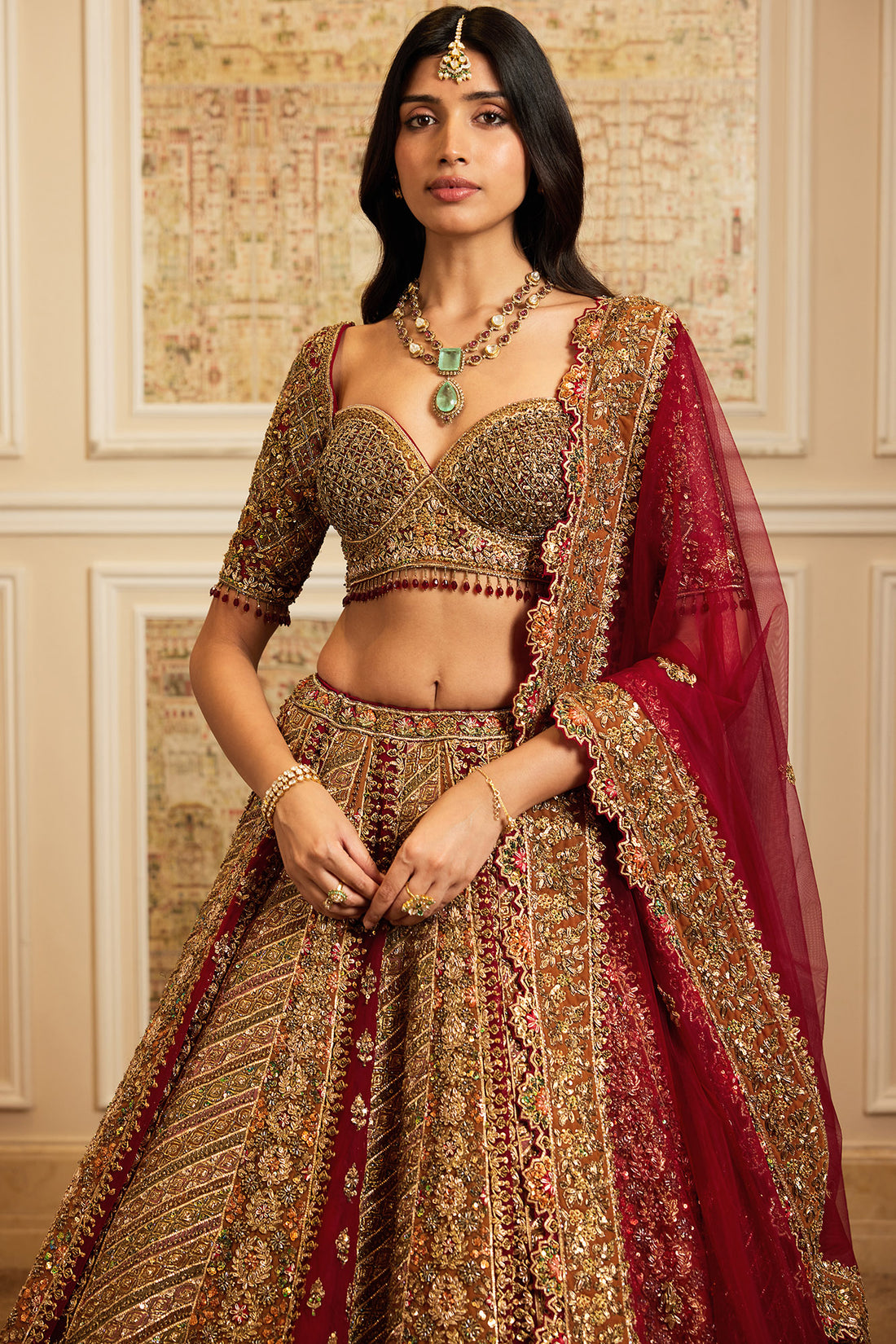 Nayyara Multi Lehenga Set
